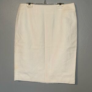 🆕 NWT Ann Taylor white pencil skirt
